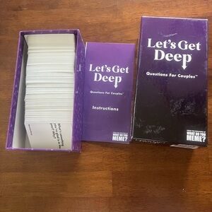 Let’s Get Deep Card Game‎